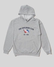 Classic Crewneck Hoodie in Heather Grey